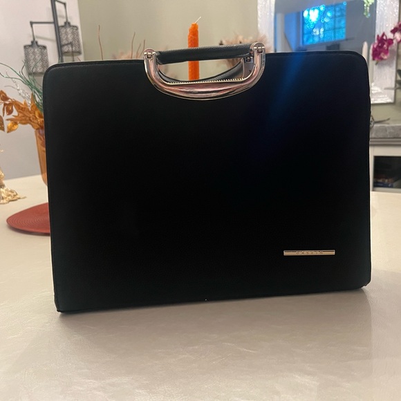 Black Leather Briefcase